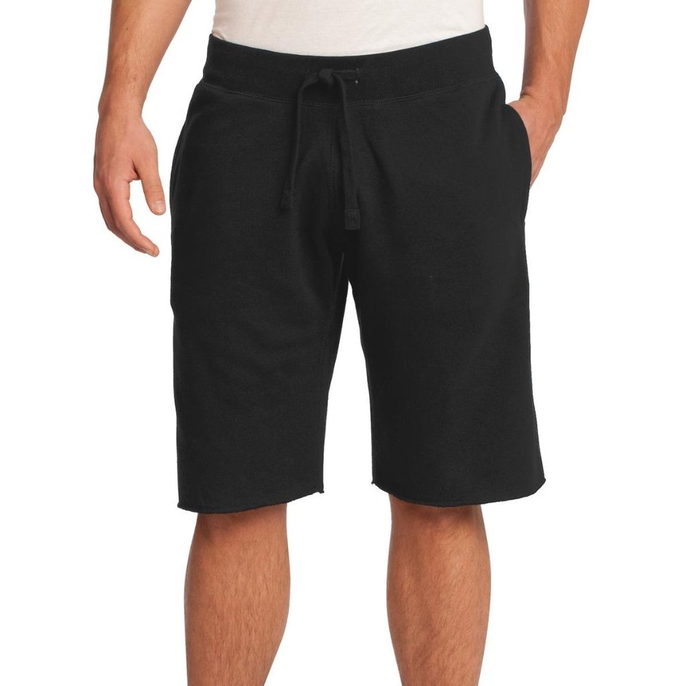 District - Young Mens Core Fleece Short. - DT195 - Black